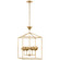Alberto LED Lantern in Antique-Burnished Brass (268|JN 5302AB)