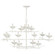 Clementine LED Chandelier in Plaster White (268|JN 5161PW)