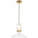 Larkin LED Pendant in Hand-Rubbed Antique Brass (268|IKF 5450HAB-CG)