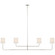 Go Lightly LED Chandelier in Polished Nickel (268|BBL 5087PN-L)