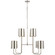 Go Lightly LED Chandelier in Polished Nickel (268|BBL 5083PN-PN)