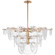 Loire Nine Light Chandelier in Gild (268|ARN 5450G-CSG)