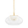 Moore LED Pendant in Aged Brass (70|9017-AGB)