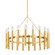 Pali 20 Light Chandelier in Aged Brass (70|5742-AGB)