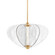 Freya LED Chandelier in Vintage Brass (68|380-30-VB)