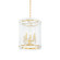 Rio Eight Light Lantern in Vintage Polished Brass (68|375-20-VPB)