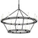 Sutton 20 Light Chandelier in Texture Black (67|F6239-TBK)