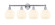 Edison Four Light Bath Vanity in Polished Chrome (405|616-4W-PC-G1217-8WV)
