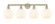 Edison Four Light Bath Vanity in Antique Brass (405|616-4W-AB-G1217-8WV)
