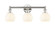 Edison Three Light Bath Vanity in Polished Nickel (405|616-3W-PN-G1217-6WV)