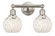 Edison Two Light Bath Vanity in Brushed Satin Nickel (405|616-2W-SN-G1216-6WM)