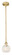 Edison One Light Mini Pendant in Brushed Brass (405|616-1S-BB-G1216-6WM)