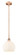 Edison One Light Mini Pendant in Antique Copper (405|616-1S-AC-G1217-10WV)