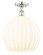 Edison One Light Semi-Flush Mount in Polished Nickel (405|616-1F-PN-G1217-14WV)