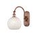 Ballston One Light Swing Arm in Antique Copper (405|518-1W-AC-G1216-8WM)