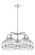 Ballston Five Light Chandelier in Polished Chrome (405|516-5CR-PC-G556-10CL)