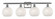 Ballston Four Light Bath Vanity in Brushed Satin Nickel (405|516-4W-SN-G1216-8WM)