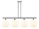 Ballston Four Light Island Pendant in Polished Chrome (405|516-4I-PC-G1215-12)