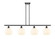 Ballston Four Light Island Pendant in Oil Rubbed Bronze (405|516-4I-OB-G1217-8WV)