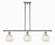 Ballston Three Light Island Pendant in Polished Nickel (405|516-3I-PN-G1216-6WM)