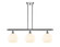 Ballston Three Light Island Pendant in Polished Chrome (405|516-3I-PC-G1217-8WV)