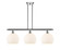 Ballston Three Light Island Pendant in Polished Chrome (405|516-3I-PC-G1217-10WV)