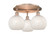 Ballston LED Flush Mount in Antique Copper (405|516-3C-AC-G1216-8WM)