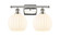 Ballston Two Light Bath Vanity in Polished Nickel (405|516-2W-PN-G1217-8WV)