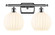 Ballston Two Light Bath Vanity in Polished Chrome (405|516-2W-PC-G1217-8WV)