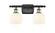 Ballston Two Light Bath Vanity in Black Antique Brass (405|516-2W-BAB-G1217-6WV)