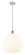 Ballston LED Pendant in White Polished Chrome (405|516-1S-WPC-G1217-14WV)