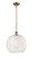 Ballston One Light Pendant in Brushed Brass (405|516-1S-BB-G1216-14WM)
