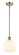 Ballston One Light Mini Pendant in Antique Brass (405|516-1S-AB-G1217-8WV)