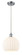Ballston One Light Mini Pendant in Polished Chrome (405|516-1P-PC-G1217-10WV)