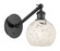 Ballston One Light Wall Sconce in Matte Black (405|317-1W-BK-G1216-6WM)