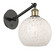 Ballston One Light Wall Sconce in Black Antique Brass (405|317-1W-BAB-G1216-8WM)
