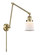 Franklin Restoration One Light Swing Arm in Antique Brass (405|238-AB-G181S)