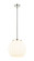 Essex One Light Pendant in Polished Nickel (405|221-1S-PN-G1217-14WV)