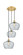 Ballston Three Light Pendant in Satin Gold (405|113B-3P-SG-G92-L)