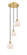 Ballston Three Light Pendant in Satin Gold (405|113B-3P-SG-G91)