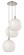 Ballston Three Light Pendant in Polished Nickel (405|113B-3P-PN-G1216-12WM)