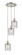 Ballston Three Light Pendant in Polished Nickel (405|113B-3P-PN-G112)