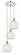 Ballston LED Pendant in Polished Chrome (405|113B-3P-PC-G1216-8WM)