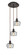Ballston Three Light Pendant in Oil Rubbed Bronze (405|113B-3P-OB-G92)