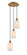 Ballston Three Light Pendant in Brushed Brass (405|113B-3P-BB-G341)