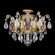 Renaissance Rock Crystal Six Light Semi-Flush Mount in French Gold (53|3584-26CL)