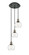 Ballston Three Light Pendant in Black Antique Brass (405|113B-3P-BAB-G122-6)