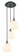 Ballston Three Light Pendant in Black Antique Brass (405|113B-3P-BAB-G1217-8WV)