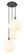 Ballston Three Light Pendant in Black Antique Brass (405|113B-3P-BAB-G1217-12WV)
