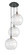 Ballston Three Light Pendant in Black Antique Brass (405|113B-3P-BAB-G1215-12)